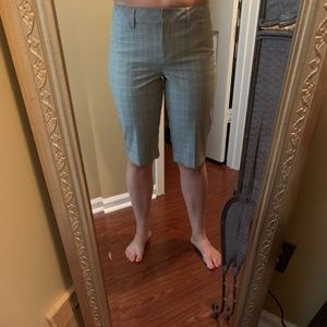 Express plaid Bermuda shorts